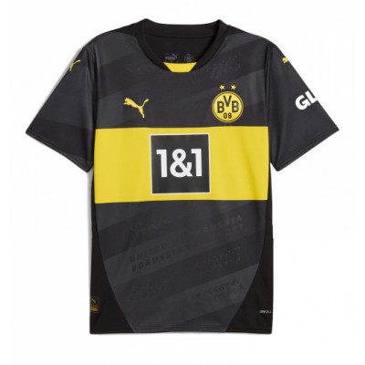 Fotbalové Dres Borussia Dortmund Marcel Sabitzer #20 Venkovní 2024-25 Krátký Rukáv Fotbalové Dres Borussia Dortmund Marcel Sabitzer #20 Venkovní 2024-25 Krátký Rukáv
